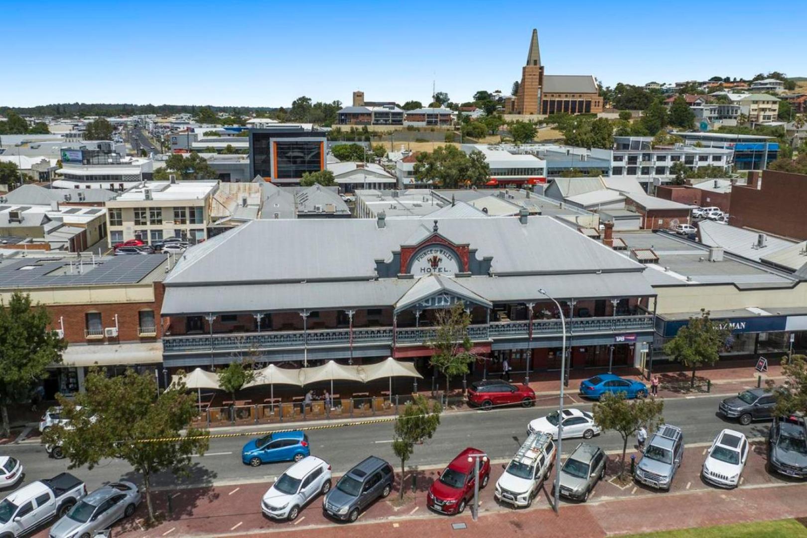 Prince Of Wales Hotel, Bunbury Kültér fotó